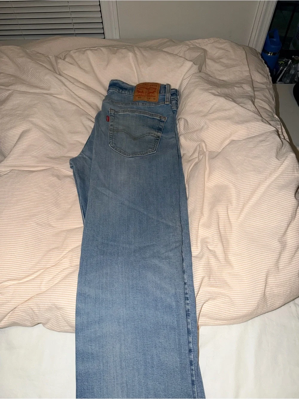 Levi's Men's Light Wash Straight Jeans